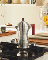 Espressokocher Alessi Pulcina MDL02/3 für 3 Tassen Aluminium