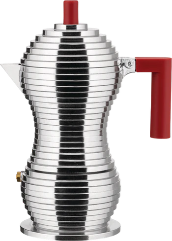 Espressokocher Alessi Pulcina MDL02/3 für 3 Tassen Aluminium