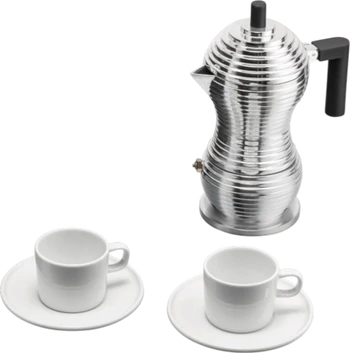 Espressokocher-Set Alessi MDL02/3BFM – Hochwertiges Design