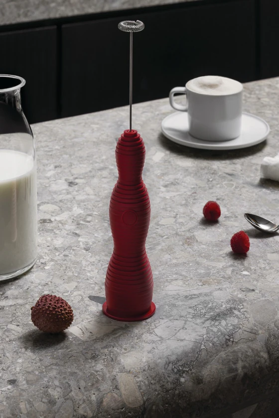 Elektrischer Milchaufschäumer Alessi Plissé MDL11