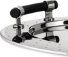 Ovales Serviertablett Alessi MG09 Edelstahl 18/10 Glanz