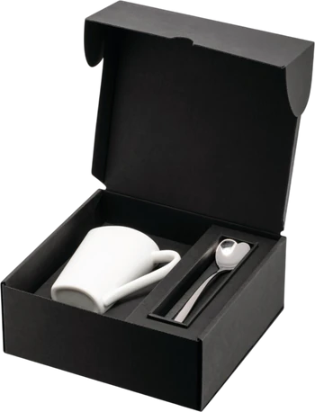 Alessi Tassen- und Löffel-Set Tea-MMI24 Porzellan Edelstahl