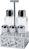 Gewürzset Alessi CACTUS MSA16 – Edelstahl & Glas Design