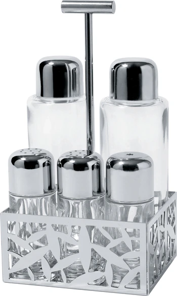 Gewürzset Alessi CACTUS MSA16 – Edelstahl & Glas Design