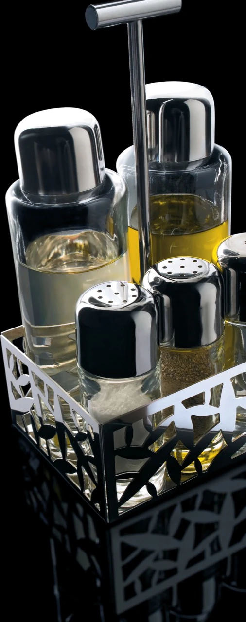 Gewürzset Alessi CACTUS MSA16 – Edelstahl & Glas Design