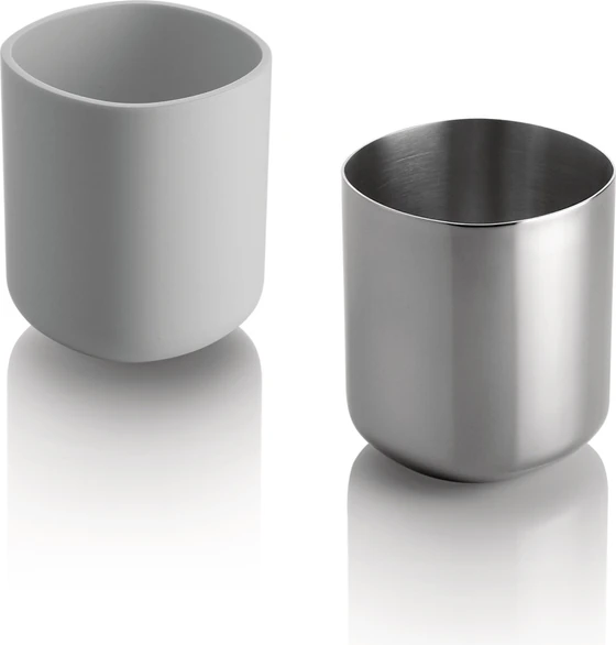 Zahnbürstenhalter Alessi Birillo-PL03 W Weiß – Hochwertiges PMMA