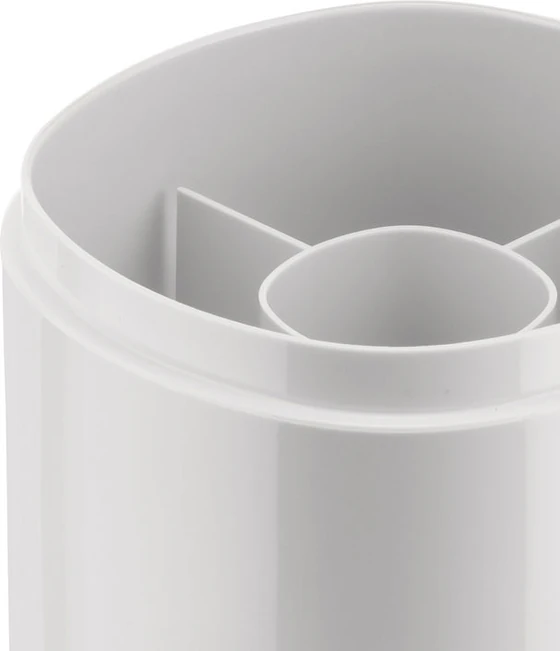 Wattestäbchenbehälter Alessi Birillo PL09 W Weiß – Modernes Design