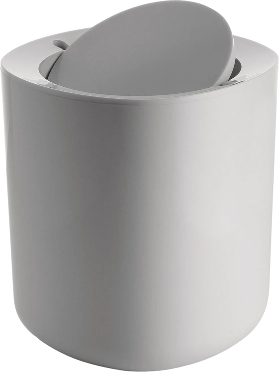 Abfalleimer Badezimmer Alessi Birillo PL10 Weiß – Modernes Design