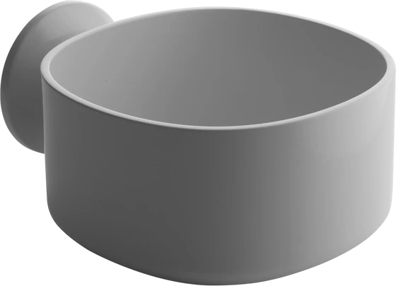 Alessi Birillo PL16 W Duschkorb – Flaschenhalter mit Saugnapf