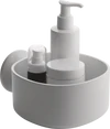 Alessi Birillo PL16 W Duschkorb – Flaschenhalter mit Saugnapf