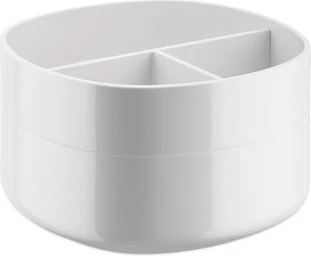 Badezimmer-Organizer Alessi Birillo PL17 Weiß – Hochwertiges PMMA