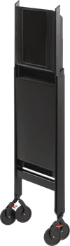 Klappbarer Servierwagen Alessi Plico-SA02 G Schwarz – Designklassiker