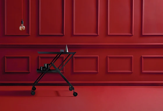 Klappbarer Servierwagen Alessi Plico-SA02 G Schwarz – Designklassiker