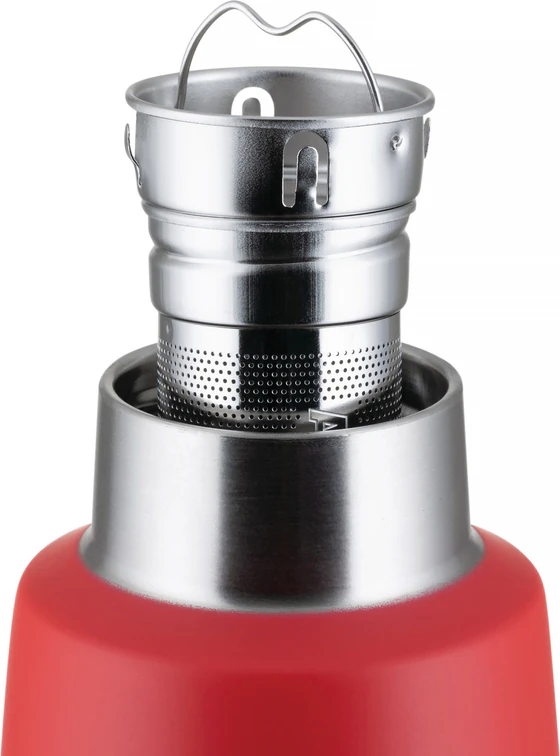 Alessi Food à porter SA05 G Thermosflasche – Edelstahl grau