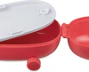 Lunchbox Alessi Food à porter-SA06 Hellblau oder rot – Mit Kühlelement