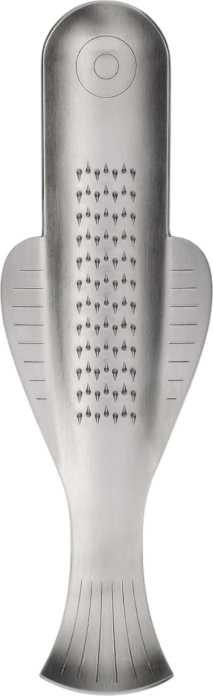Alessi Boga VS06 Ingwerreibe – Stahl AISI 430 mattiert