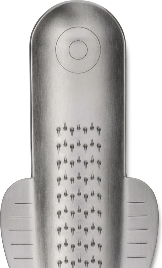 Alessi Boga VS06 Ingwerreibe – Stahl AISI 430 mattiert