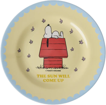 Melamin-Teller 20cm Snoopy Print – Rice by Rice Teller