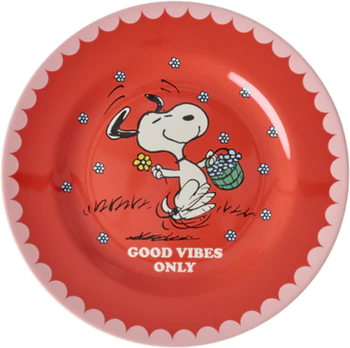Melamin-Teller Rice by Rice 20cm Rot Snoopy – Bruchfest