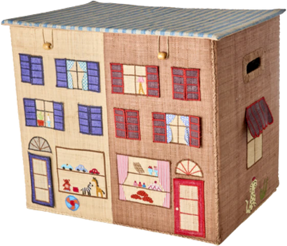 Aufbewahrungsbox Raffia Paris XL faltbar – Rice by Rice