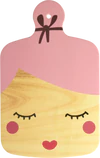 Servierbrett Melamin Pink Damenform – Rice by Rice Design