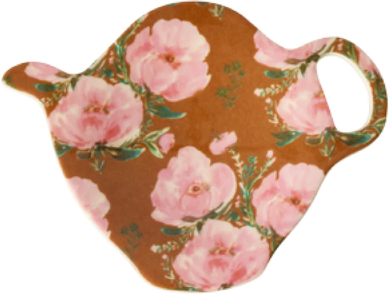 Teebeutelablage Melamin Floral Fiesta Rose – Rice by Rice
