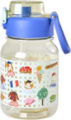 Kinder-Trinkflasche Blau 700ml Rice by Rice – Bruchsicher Tritan