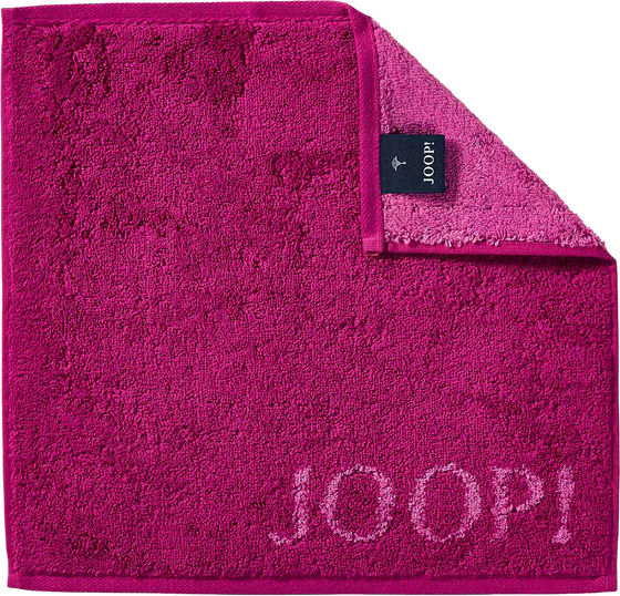 JOOP! Classic Doubleface 1600-22 Frottierkollektion in Cassis: Beerenfarbener Luxus