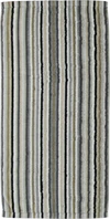 Cawö Frottiertücher Lifestyle 7048-37 Kiesel – Edle Streifen-Handtücher aus 100 % Baumwolle