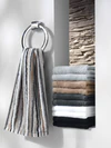 Cawö Frottiertücher Lifestyle 7048-37 Kiesel – Edle Streifen-Handtücher aus 100 % Baumwolle