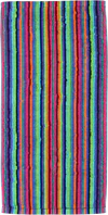 Cawö Frottiertücher Lifestyle 7048-84 Multicolor – Hochwertige Streifen-Handtücher aus 100 % Baumwolle