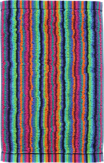 Cawö Frottiertücher Lifestyle 7048-84 Multicolor – Hochwertige Streifen-Handtücher aus 100 % Baumwolle
