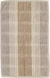Cawö Frottiertücher Noblesse Cashmere Streifen Sand 1056-33 – Edle Walkfrottier-Handtücher aus 100 % Baumwolle