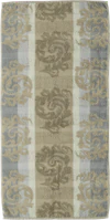 Cawö Frottiertücher Noblesse Cashmere Jacquard 1057-33 Sand – Edle Walkfrottier-Handtücher aus 100 % Baumwolle