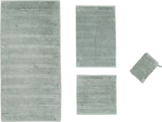 Cawö Frottiertücher Noblesse² 1002 – Luxuriöse Uni-Handtücher aus 100 % Baumwolle