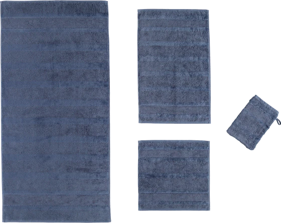 Cawö Frottiertücher Noblesse² 1002 – Luxuriöse Uni-Handtücher aus 100 % Baumwolle