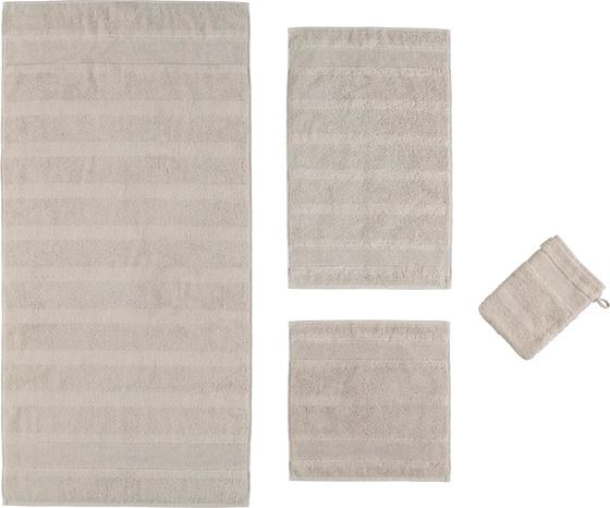 Cawö Frottiertücher Noblesse² 1002 – Luxuriöse Uni-Handtücher aus 100 % Baumwolle