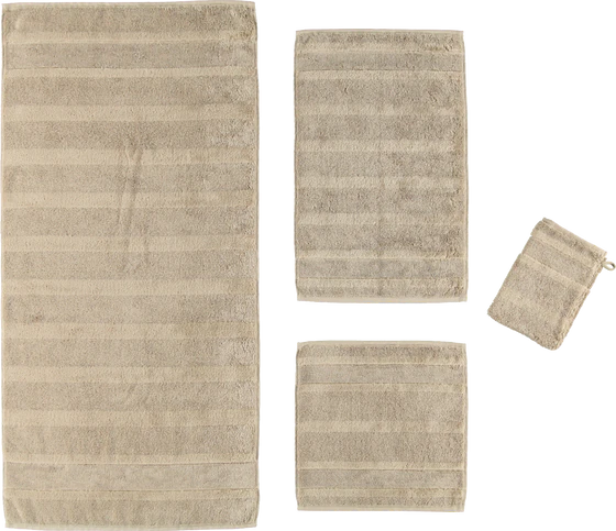 Cawö Frottiertücher Noblesse² 1002 – Luxuriöse Uni-Handtücher aus 100 % Baumwolle
