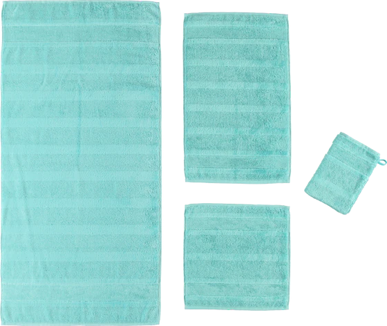 Cawö Frottiertücher Noblesse² 1002 – Luxuriöse Uni-Handtücher aus 100 % Baumwolle