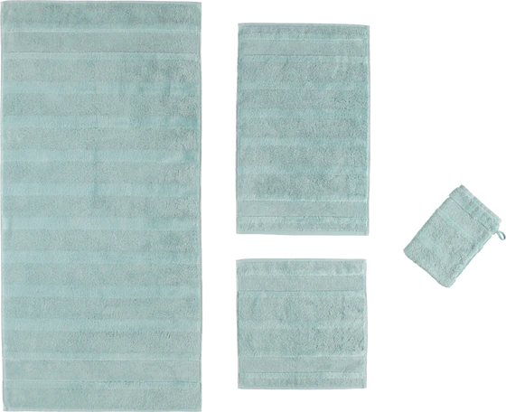 Cawö Frottiertücher Noblesse² 1002 – Luxuriöse Uni-Handtücher aus 100 % Baumwolle