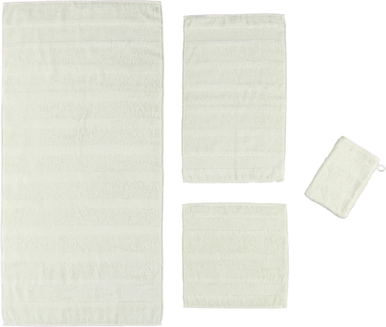 Cawö Frottiertücher Noblesse² 1002 – Luxuriöse Uni-Handtücher aus 100 % Baumwolle