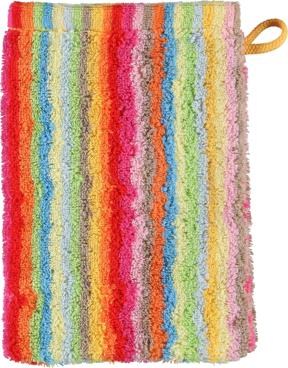 Cawö Lifestyle 7008-25 Streifen Frottiertücher in Multicolor: Farbenfroher Badezimmerklassiker