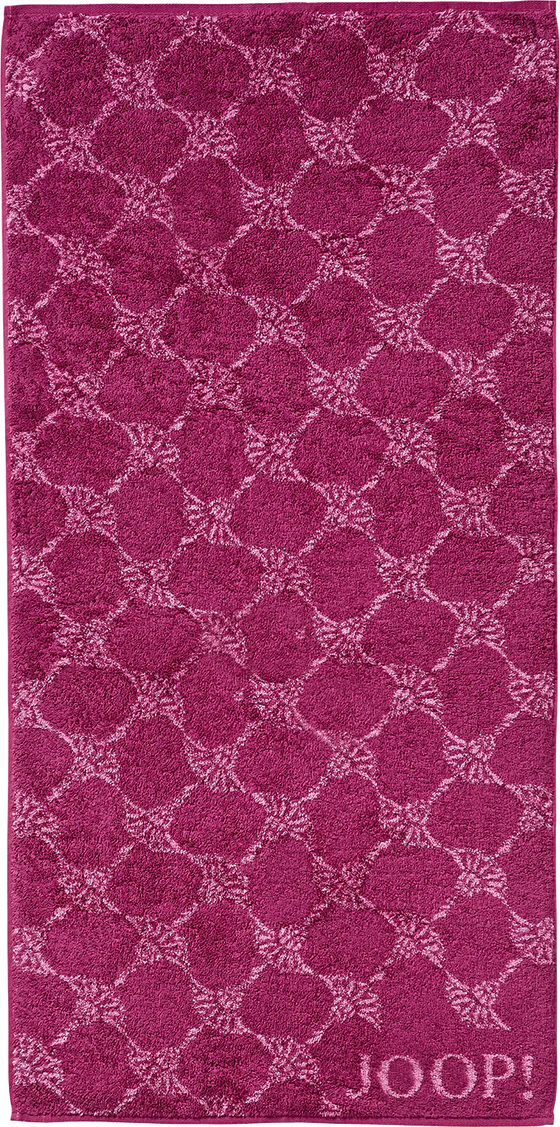 JOOP! Classic Cornflower Serie 1611-22 in Cassis: Farbenprächtiger Badezimmerluxus