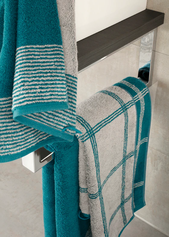 Cawö Luxury Home Two-Tone Grafik 604 Frottiertücher 