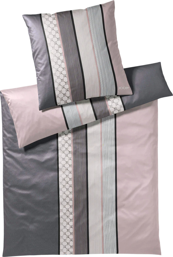 JOOP! Bettwäsche Cornflower Stripes – Eleganz in Mako-Satin und stilvollem Design