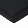 Joop! Uni Spannbetttuch 40000 – Perfekte Passform und Brillante Farbgebung - 09 schwarz
