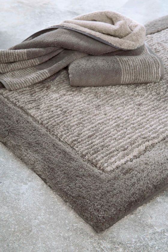 Cawö Badteppich Two-Tone 590 – rutschfest & waschbar | Luxury Home Collection