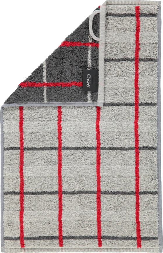 Cawö Frottiertücher Noblesse Square 1079-72 Platin – Edle Frottier-Serie aus 100 % Baumwolle