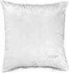 JOOP! Kissen Cornflower Weiß – Luxuriöser Jacquard-Satin mit edlem Glanz