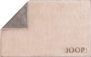 JOOP! Classic Doubleface Badematte 1600-37 in Sand-Graphit: Harmonische Badtextilien